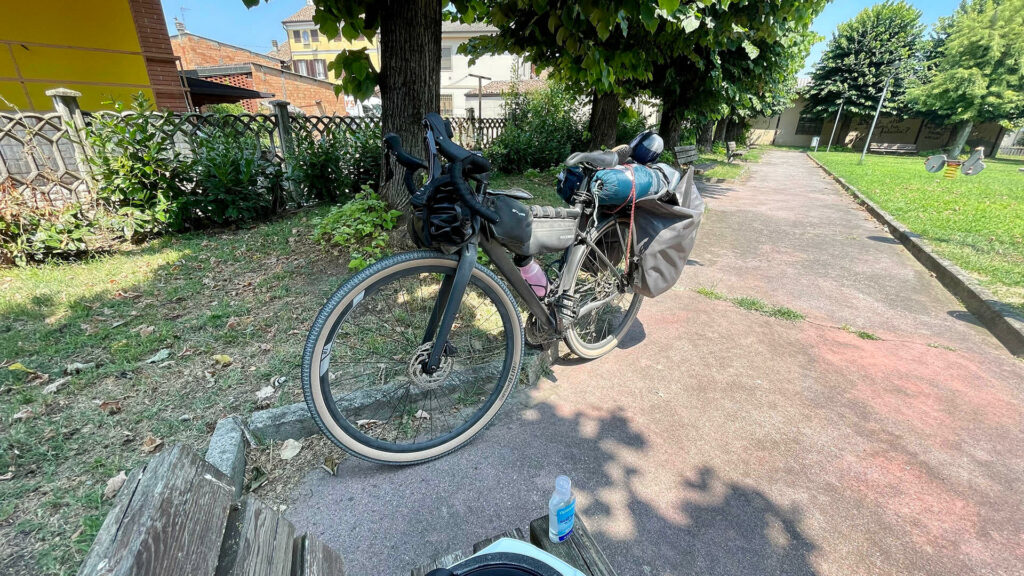 Milano - Santiago de Compostela prima tappa, pausa pranzo